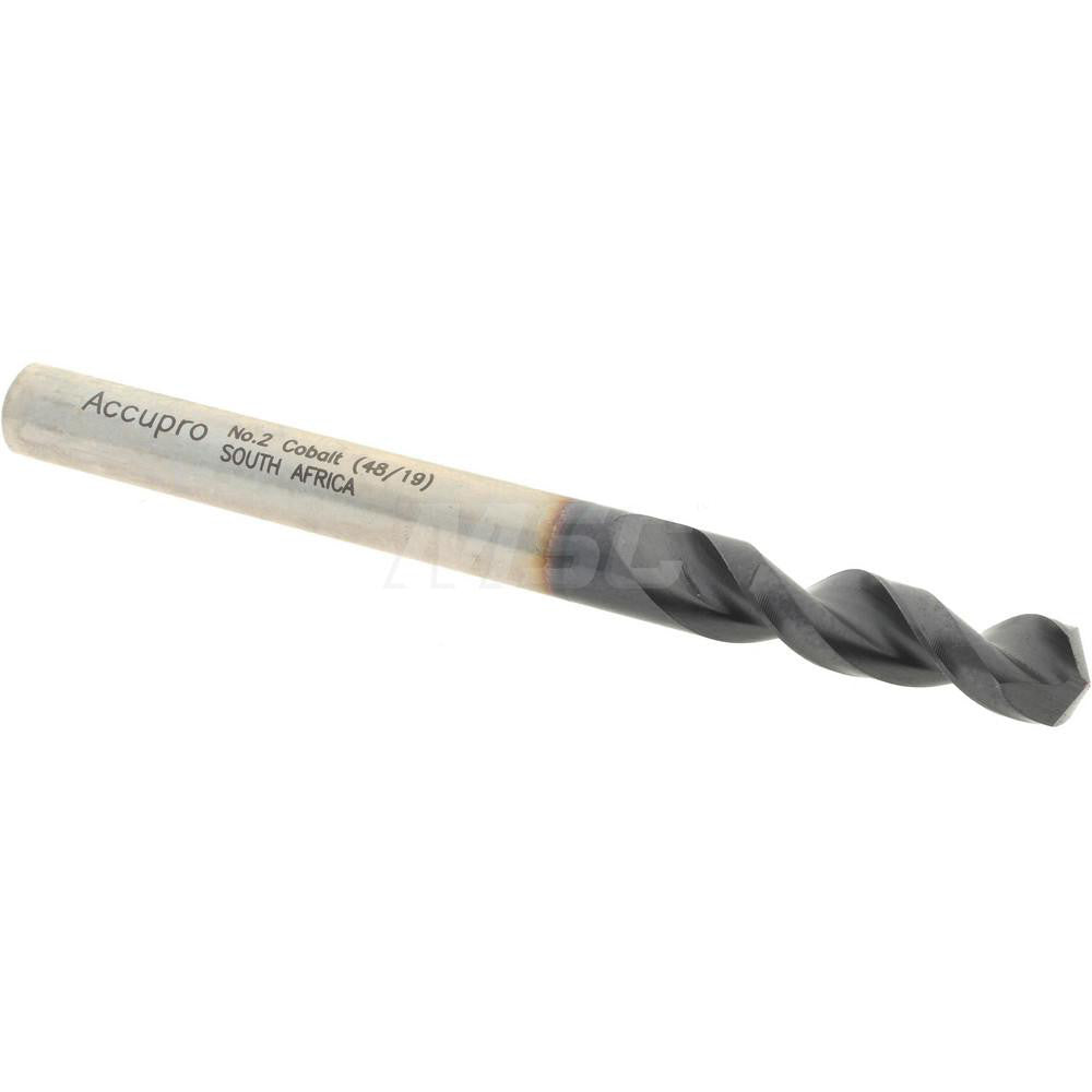 Accupro 1630561A-AC Screw Machine Length Drill Bit 0.221" Dia, 130 &deg, Cobalt