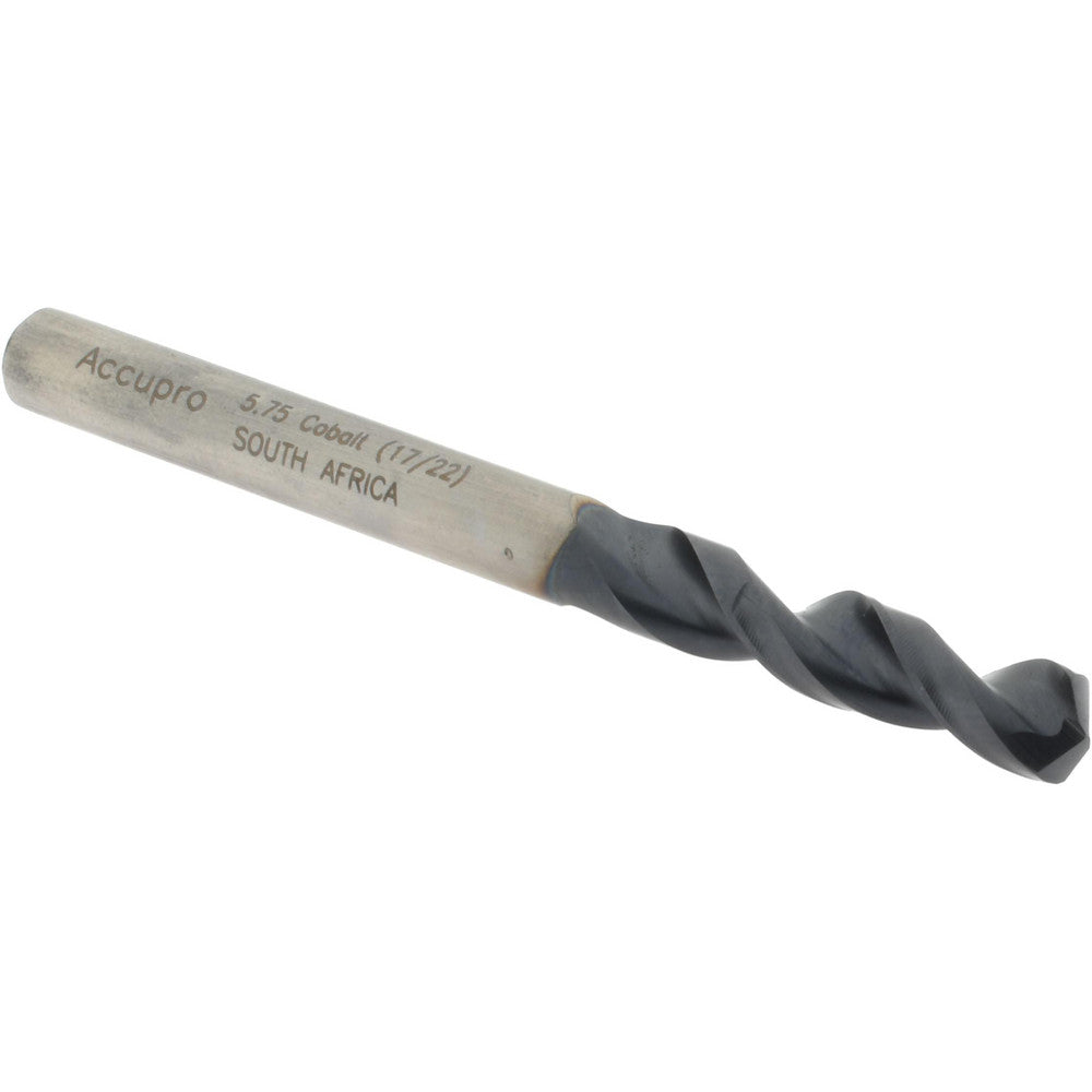 Accupro 1630575A-AC Screw Machine Length Drill Bit 0.2264" Dia, 130 &deg, Cobalt