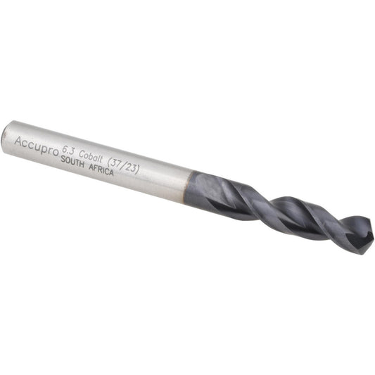 Accupro 1630630A-AC Screw Machine Length Drill Bit 0.2480" Dia, 130 deg Point, Cobalt