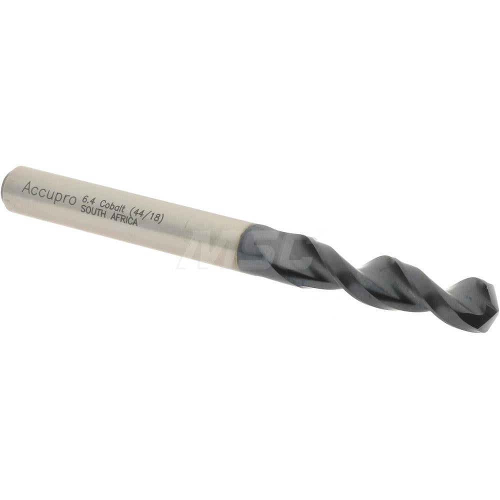 Accupro 1630640A-AC Screw Machine Length Drill Bit 0.252" Dia, 130 &deg, Cobalt