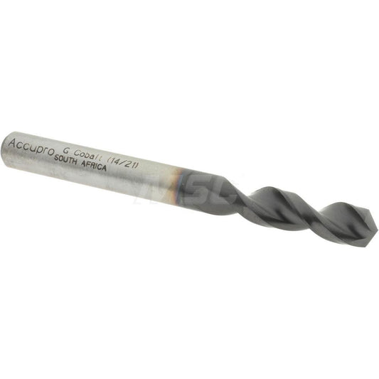 Accupro 1630663A-AC Screw Machine Length Drill Bit Letter G, 130 &deg Point, Cobalt