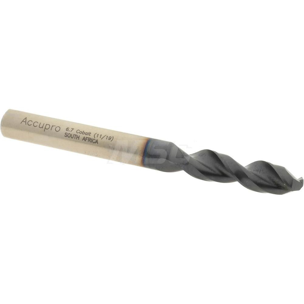 Accupro 1630670A-AC Screw Machine Length Drill Bit 0.2638" Dia, 130 &deg, Cobalt