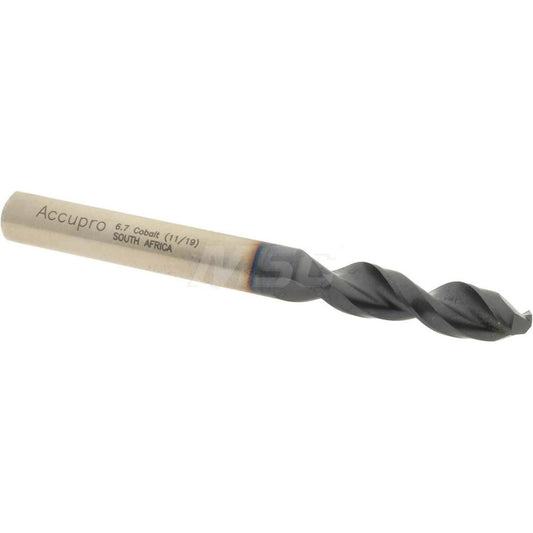 Accupro 1630670A-AC Screw Machine Length Drill Bit 0.2638" Dia, 130 &deg, Cobalt