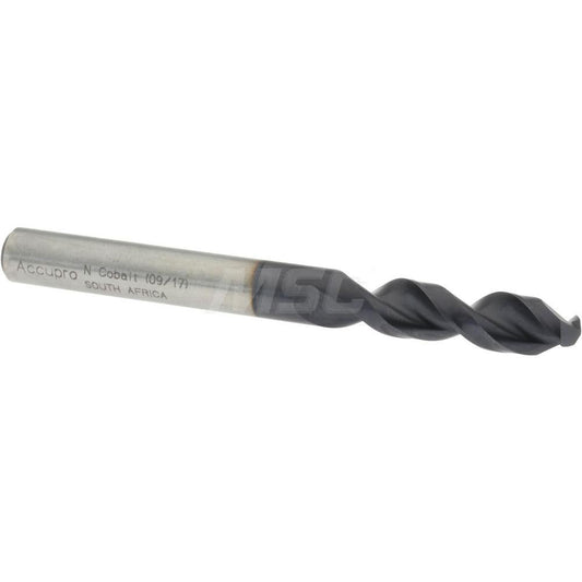 Accupro 1630767A-AC Screw Machine Length Drill Bit 0.302" Dia, 130 &deg, Cobalt
