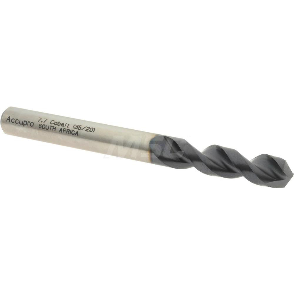 Accupro 1630770A-AC Screw Machine Length Drill Bit 0.3031" Dia, 130 &deg Point, Cobalt