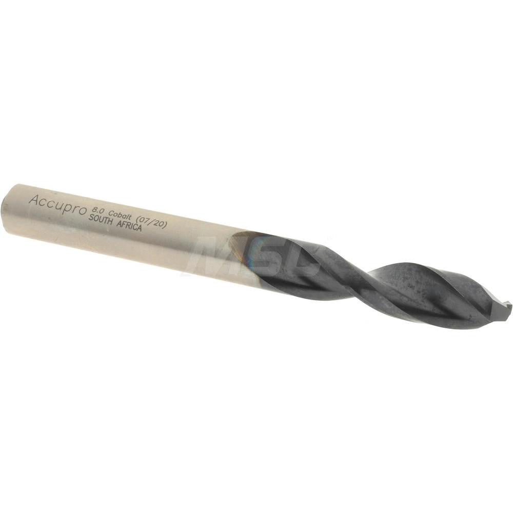 Accupro 1630800A-AC Screw Machine Length Drill Bit 0.315" Dia, 130 &deg Point, Cobalt