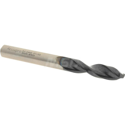 Accupro 1630800A-AC Screw Machine Length Drill Bit 0.315" Dia, 130 &deg Point, Cobalt