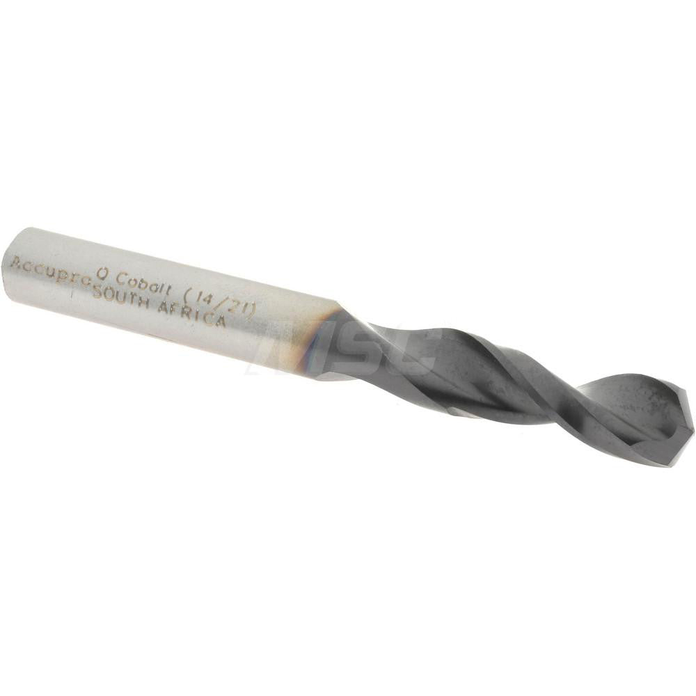 Accupro 1630843A-AC Screw Machine Length Drill Bit 0.332" Dia, 130 &deg, Cobalt