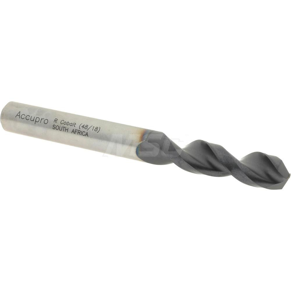 Accupro 1630861A-AC Screw Machine Length Drill Bit Letter R, 130 &deg Point, Cobalt