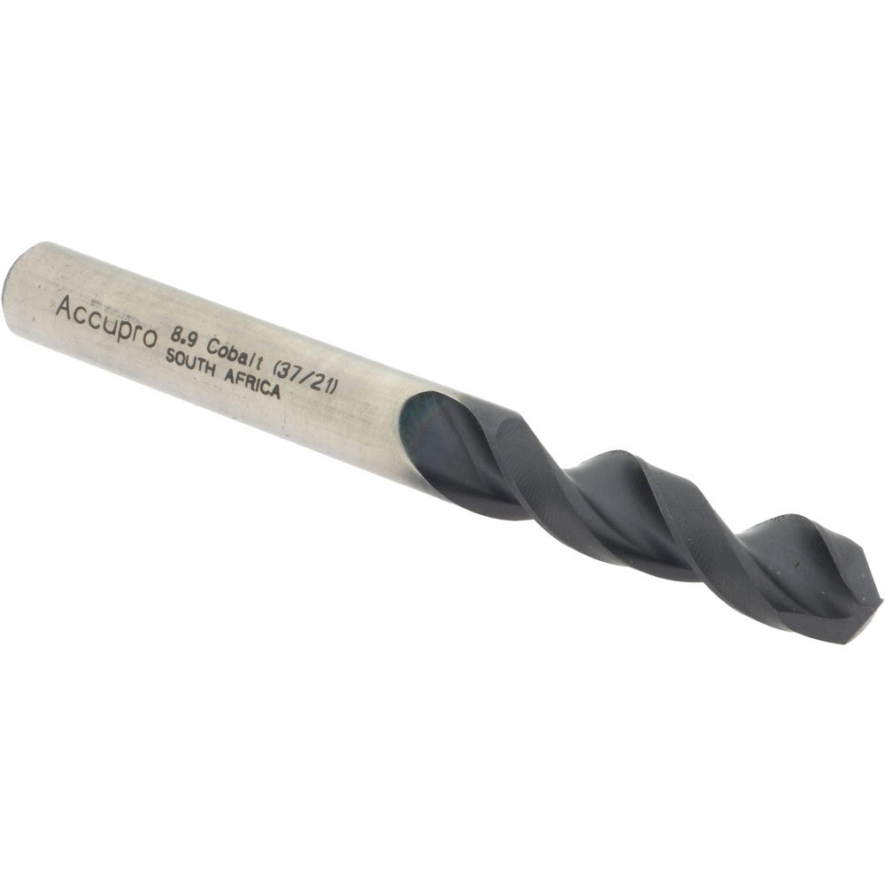 Accupro 1630890A-AC Screw Machine Length Drill Bit 0.3504" Dia, 130 &deg, Cobalt