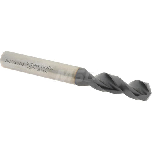 Accupro 1630935A-AC Screw Machine Length Drill Bit 0.368" Dia, 130 &deg, Cobalt