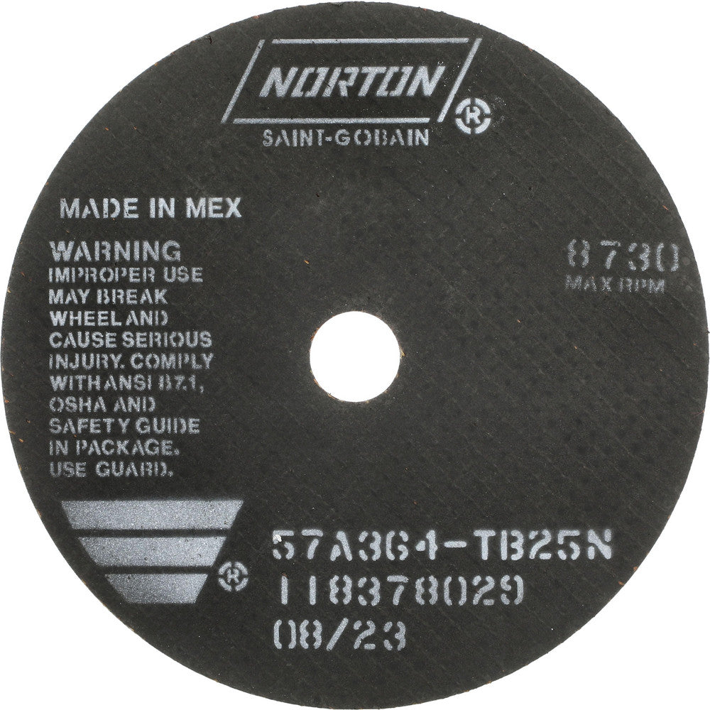 Norton 66252922675 Cut-Off Wheel 7" Dia, 1/16" Thick, 7/8" Hole, Aluminum Oxide