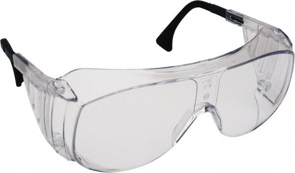 Uvex S0112C Safety Glass Anti-Fog & Scratch-Resistant, Polycarbonate, Clear Lenses, Frameless, UV Protection
