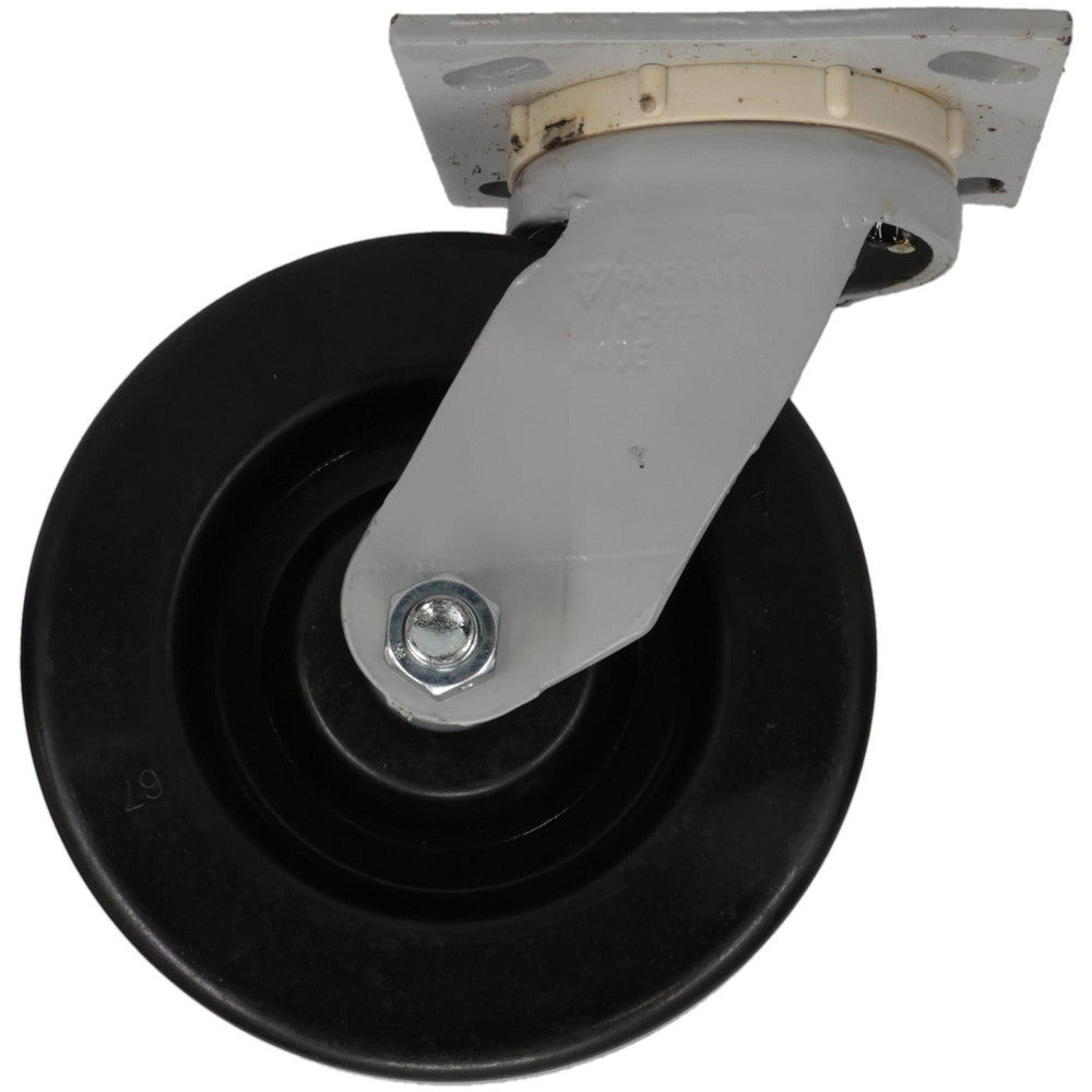 Fairbanks N22-6-MC Swivel Top Plate Caster Phenolic, 6" Wheel Dia, 2" Wheel Width, 1,200 lb Capacity, 7-1/4" OAH