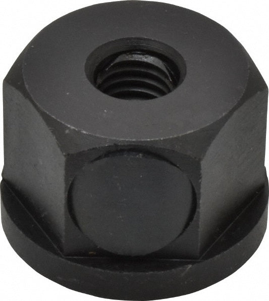 Morton Machine Works CN-750 1/2-13, 1-5/8" Flange Diam, 1-1/8" High, 1-5/8" Across Flats, Button Thread Collar Nut