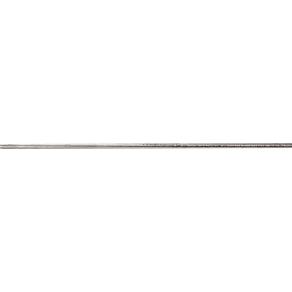Value Collection SC01412592 6' Long, 3/8" OD, 304 Stainless Steel Tube