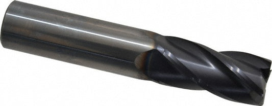 OSG 404-750011 Square End Mill 3/4'' Dia, 1-1/2'' LOC, 3/4'' Shank Dia, 4'' OAL, 4 Flutes, Solid Carbide