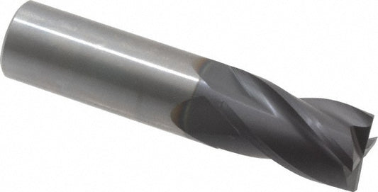 OSG 404-875011 Square End Mill 7/8'' Dia, 1-1/2'' LOC, 7/8'' Shank Dia, 4'' OAL, 4 Flutes, Solid Carbide