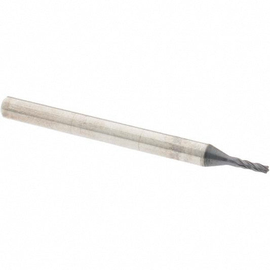 OSG 404-0469-BN11 Ball End Mill 0.0469" Dia, 0.1406" LOC, 4 Flute, Solid Carbide