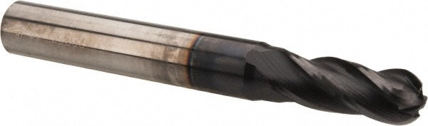 OSG 404-2812-BN11 Ball End Mill 0.2813" Dia, 0.75" LOC, 4 Flute, Solid Carbide