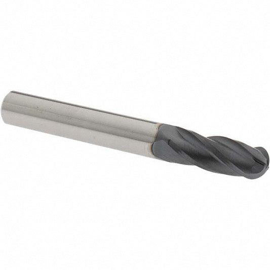 OSG 404-3125-BN11 Ball End Mill 0.3125" Dia, 0.8125" LOC, 4 Flute, Solid Carbide