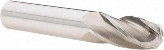 OSG 404-5000-BN Ball End Mill 0.5" Dia, 1" LOC, 4 Flute, Solid Carbide