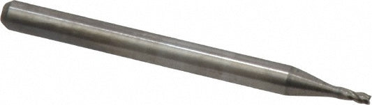 OSG 414-0469 Square End Mill 3/64'' Dia, 3/32'' LOC, 1/8'' Shank Dia, 1-1/2'' OAL, 4 Flutes, Solid Carbide