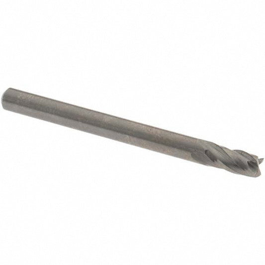 OSG 414-1250 Square End Mill 1/8'' Dia, 1/4'' LOC, 1/8'' Shank Dia, 1-1/2'' OAL, 4 Flutes, Solid Carbide