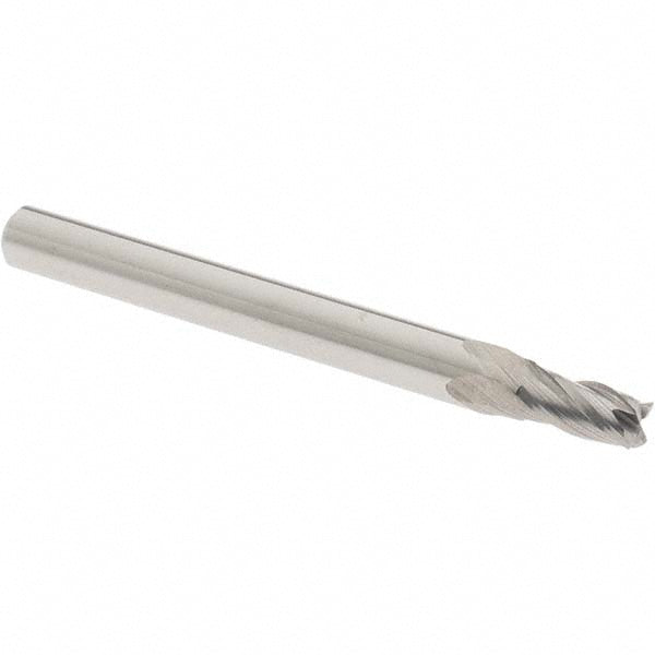 OSG 414-1562 Square End Mill 5/32'' Dia, 5/16'' LOC, 3/16'' Shank Dia, 2'' OAL, 4 Flutes, Solid Carbide