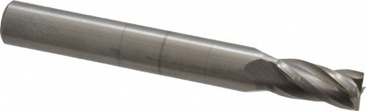 OSG 414-2188 Square End Mill 7/32'' Dia, 7/16'' LOC, 1/4'' Shank Dia, 2'' OAL, 4 Flutes, Solid Carbide