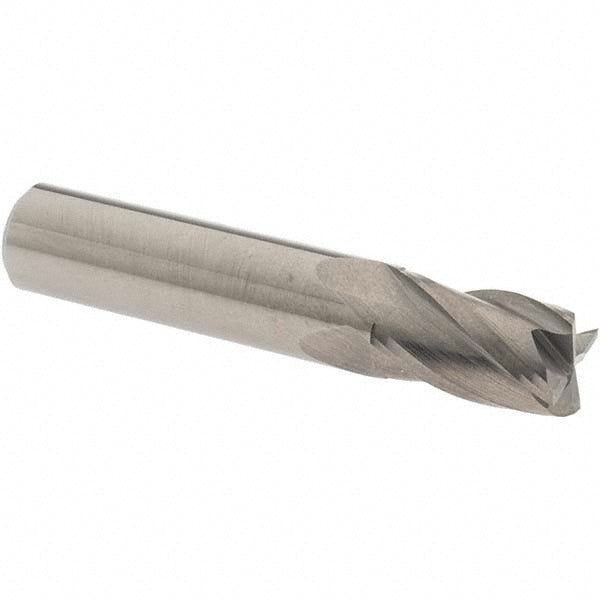 OSG 414-3750 Square End Mill 3/8'' Dia, 5/8'' LOC, 3/8'' Shank Dia, 2'' OAL, 4 Flutes, Solid Carbide