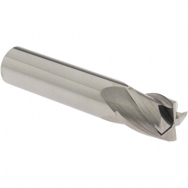 OSG 414-5000 Square End Mill 1/2'' Dia, 5/8'' LOC, 1/2'' Shank Dia, 2-1/2'' OAL, 4 Flutes, Solid Carbide