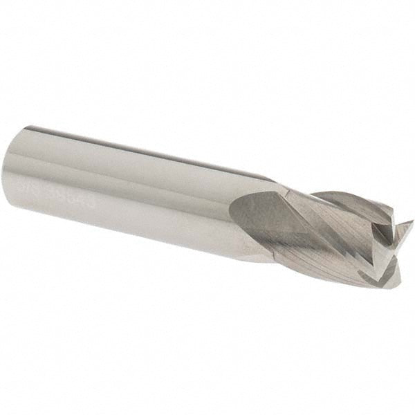 OSG 414-6250 Square End Mill 5/8'' Dia, 3/4'' LOC, 5/8'' Shank Dia, 3'' OAL, 4 Flutes, Solid Carbide