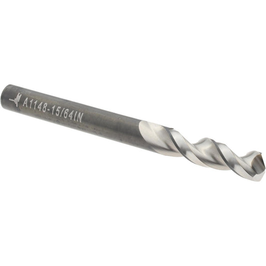 Walter-Titex 5057148 Screw Machine Length Drill Bit 15/64" (0.2344) Dia, 130 deg, Cobalt