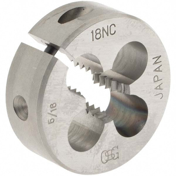 OSG 2703200 Round Die 5/16-18, 1" OD, High Speed Steel