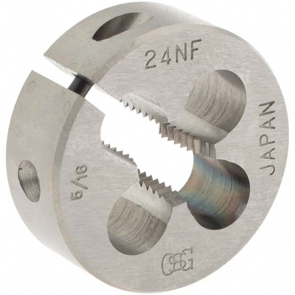 OSG 2703300 Round Die 5/16-24, 1" OD, High Speed Steel