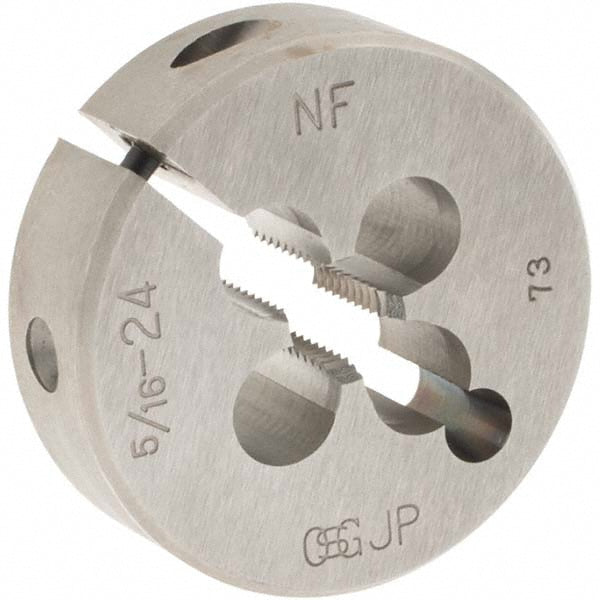 OSG 2706600 Round Die 5/16-24, High Speed Steel