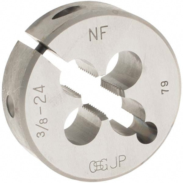 OSG 2706900 Round Die 3/8-24, High Speed Steel