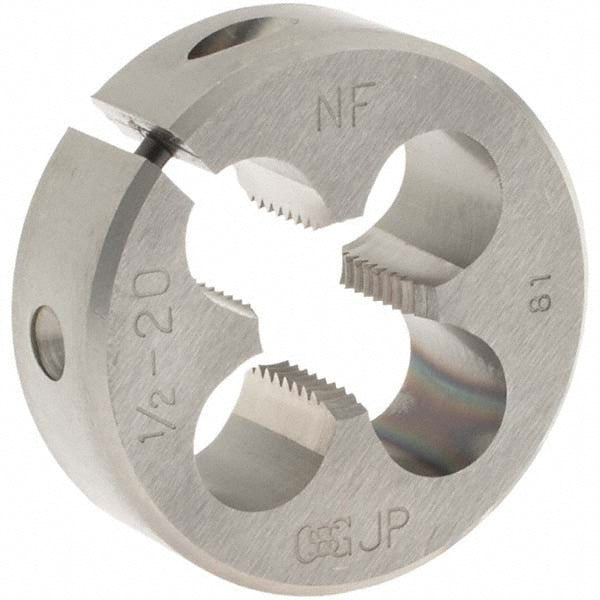 OSG 2707300 Round Die 1/2-20, High Speed Steel