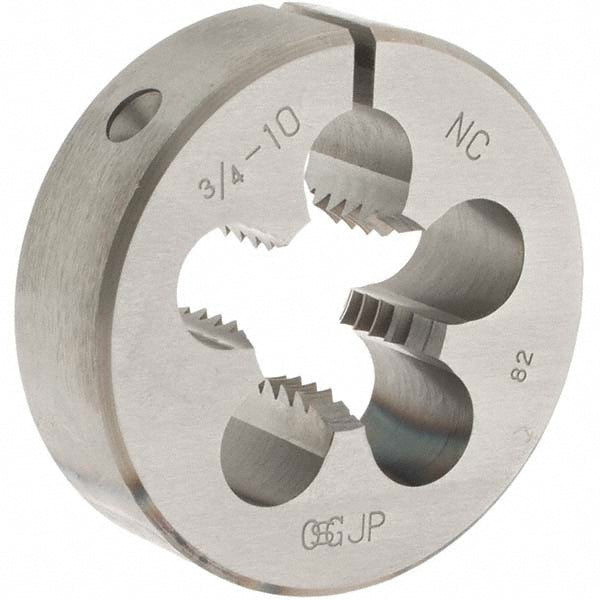OSG 2712000 Round Die 3/4-10, 2" OD, High Speed Steel