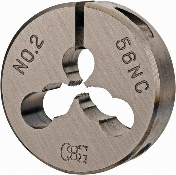 OSG 2726400 Round Die #2-56, High Speed Steel