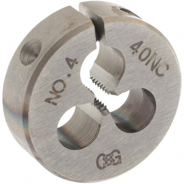 OSG 2727000 Round Die #4-40, High Speed Steel