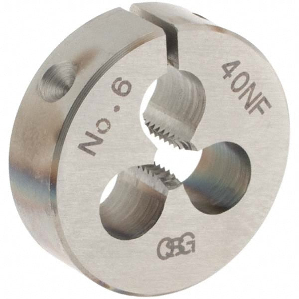 OSG 2727600 Round Die #6-40, High Speed Steel