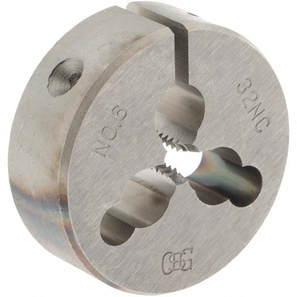 OSG 2728800 Round Die #6-32, 1" OD, High Speed Steel