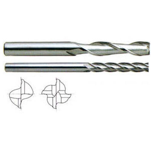 YG-1 55565TF Square End Mill 3/16" Dia, 1-1/8" LOC, 4 Flute, Solid Carbide