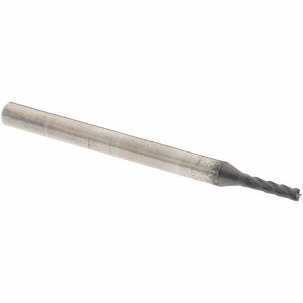 OSG HP441-0591 Square End Mill 1.5 mm Dia, 5 mm LOC, 4 Flutes, Solid Carbide