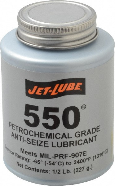 Jet-Lube 15502 Extreme Pressure & Temperature Anti-Seize Lubricant 8 oz Can