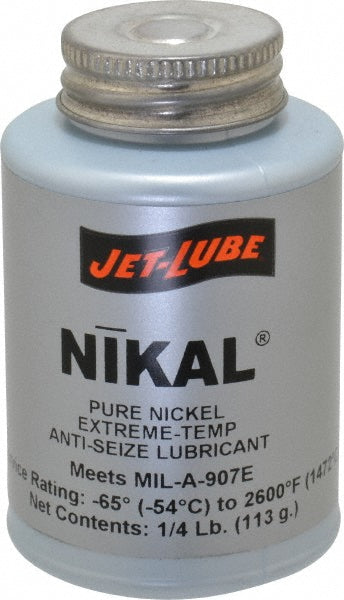 Jet-Lube 13655 High Temperature Anti-Seize Lubricant 4 oz Can