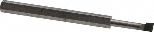 Scientific Cutting Tools, Inc. BB93 Radial Relief Bar 3/8" Max Depth, Right Hand, 1/8" Shank Dia, Submicron Solid Carbide