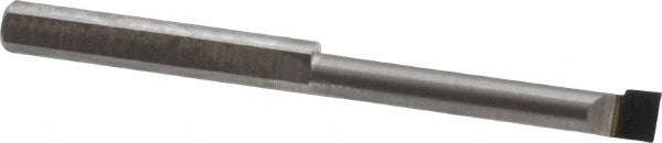 Scientific Cutting Tools, Inc. BB126 Radial Relief Bar 3/4" Max Depth, Right Hand, 1/8" Shank Dia, Submicron Solid Carbide
